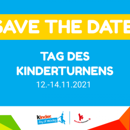 SAVE THE DATE: Tag des Kinderturnens vom 12. bis 14.11.2021